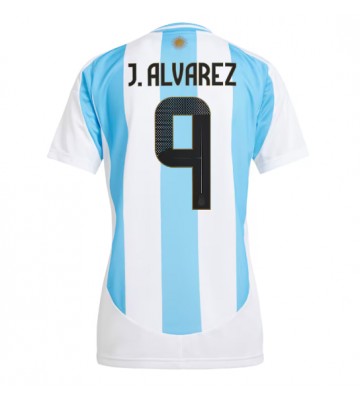 Argentina Julian Alvarez #9 Primera Equipación Mujer Copa America 2024 Manga Corta